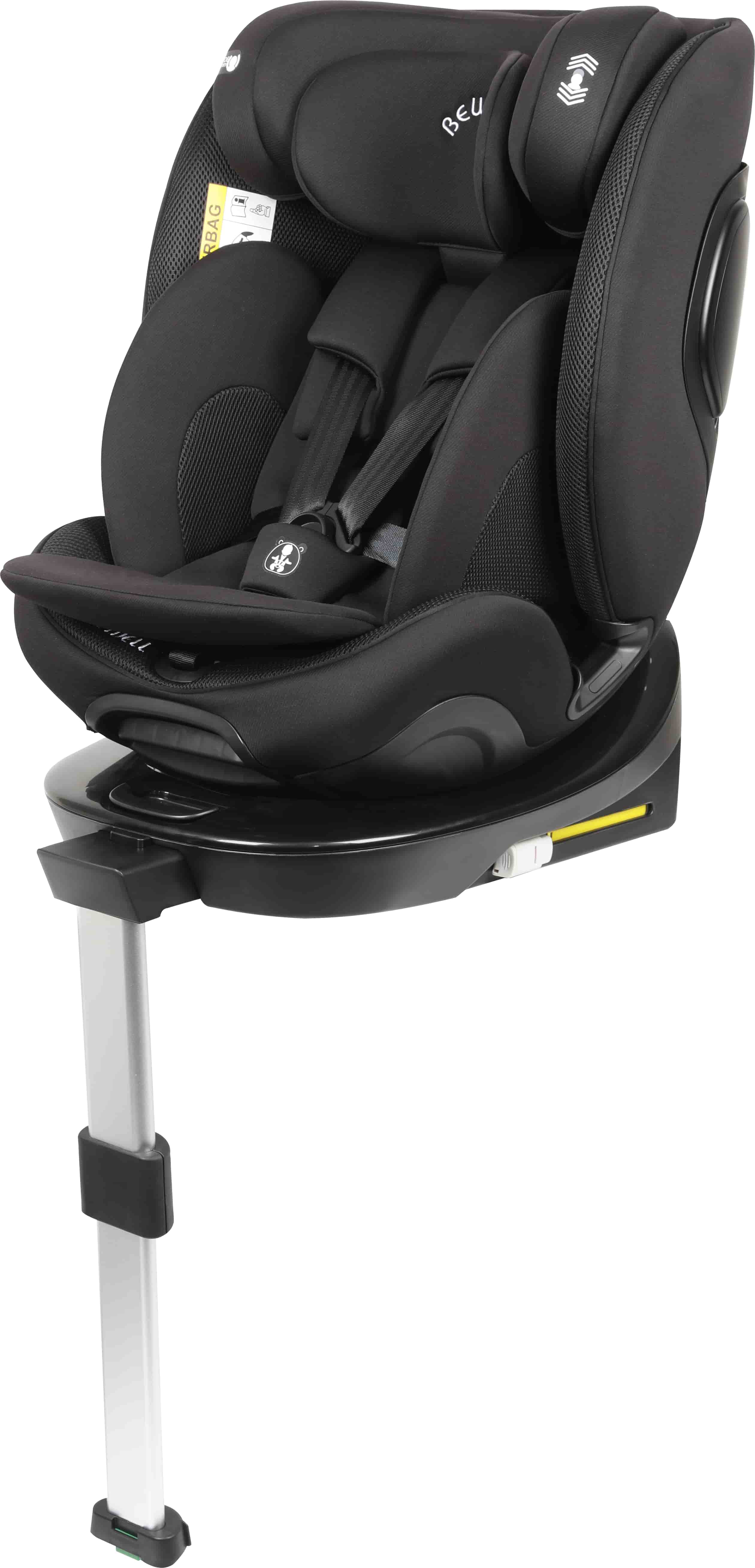 ISOFIX และ Support Leg Child Car Safety Seat for Baby 40-150cm